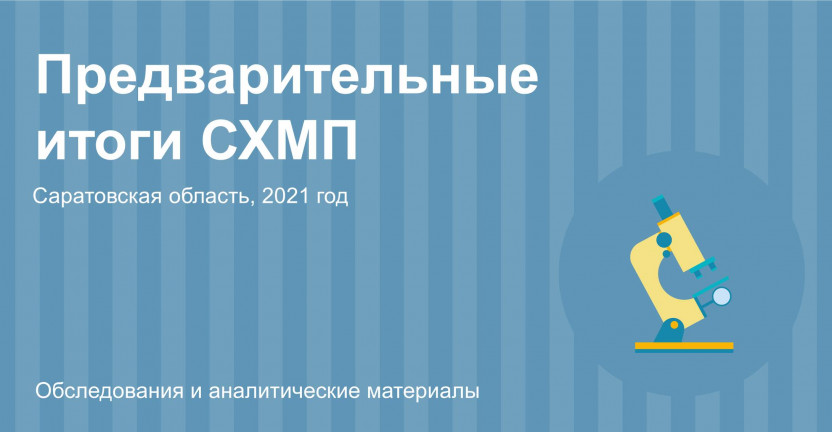 Предварительные итоги сельскохозяйственной микропереписи 2021 года по Саратовской области